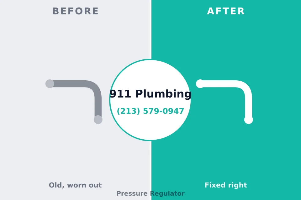 Before and after: plumbing repair Seaville, NJ